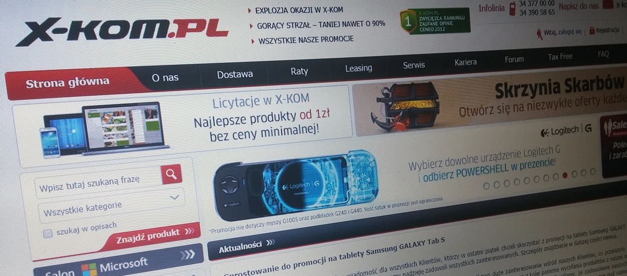 Klienci X-Kom.pl dostaną swoje promocyjne Galaxy Taby S. Inni powinni brać przykład!