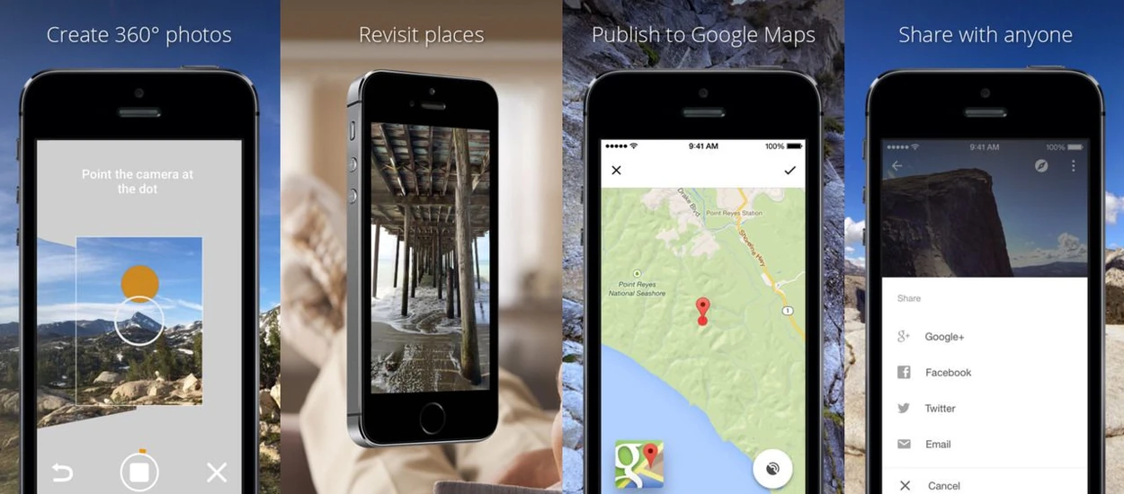 Kolejna aplikacja od Google na iPhone'a - oto Photo Sphere