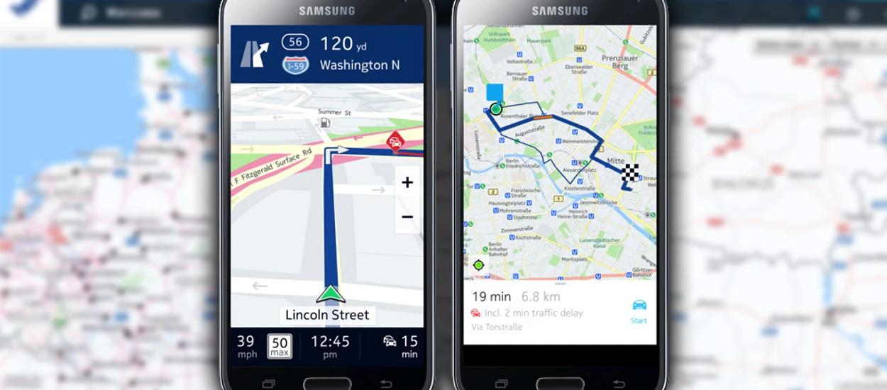 Mapy HERE od Nokii niebawem dostępne dla Androida, ale tylko na... Samsungach