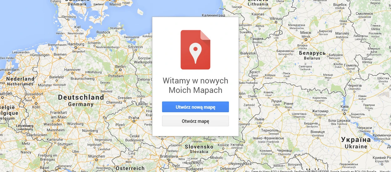 Kreator map od Google wraca do życia w zupełnie nowej postaci