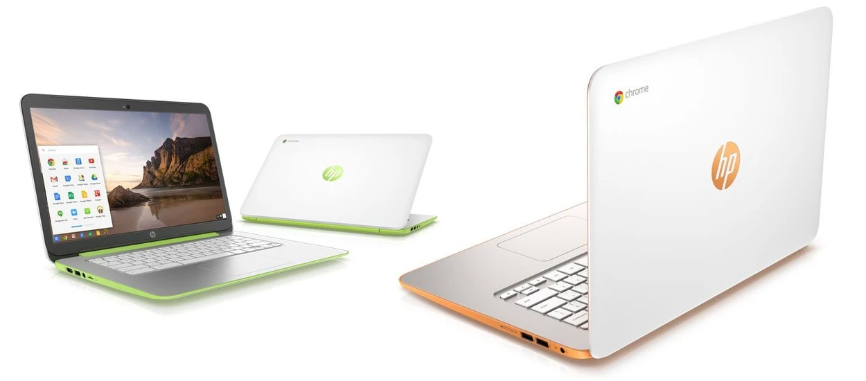 Nowe Chromebooki od HP to nowy wygląd i nowe procesory