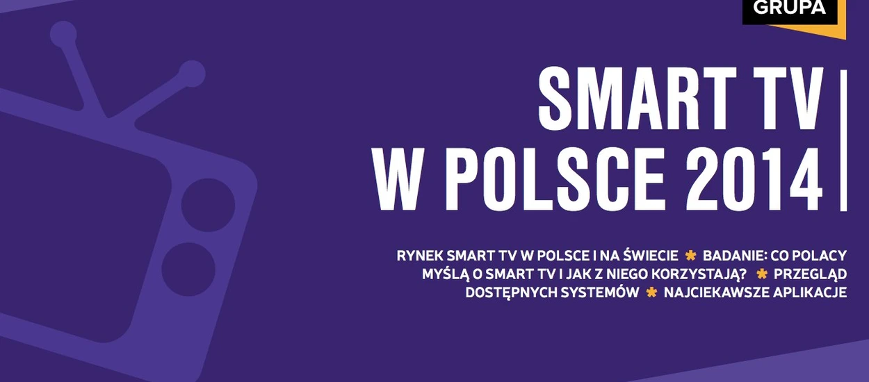 Antygrupa przedstawia : Raport o Smart TV w Polsce 2014