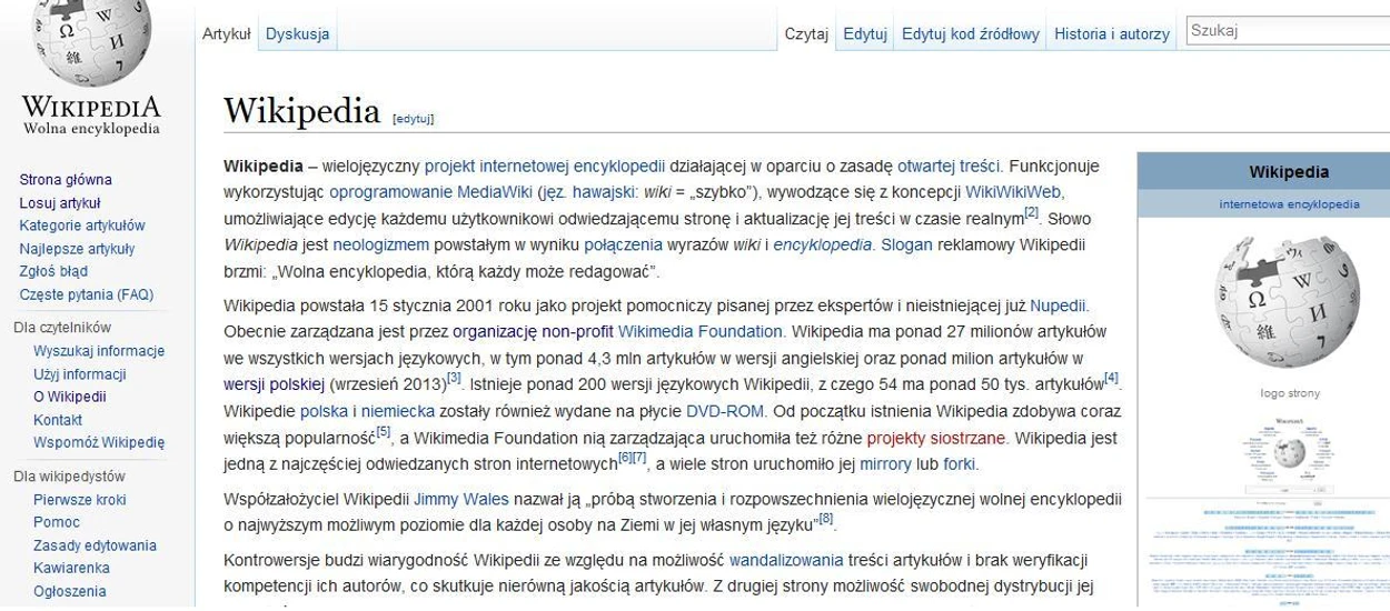 Nie mogę pracować, bo czytam Wikipedię