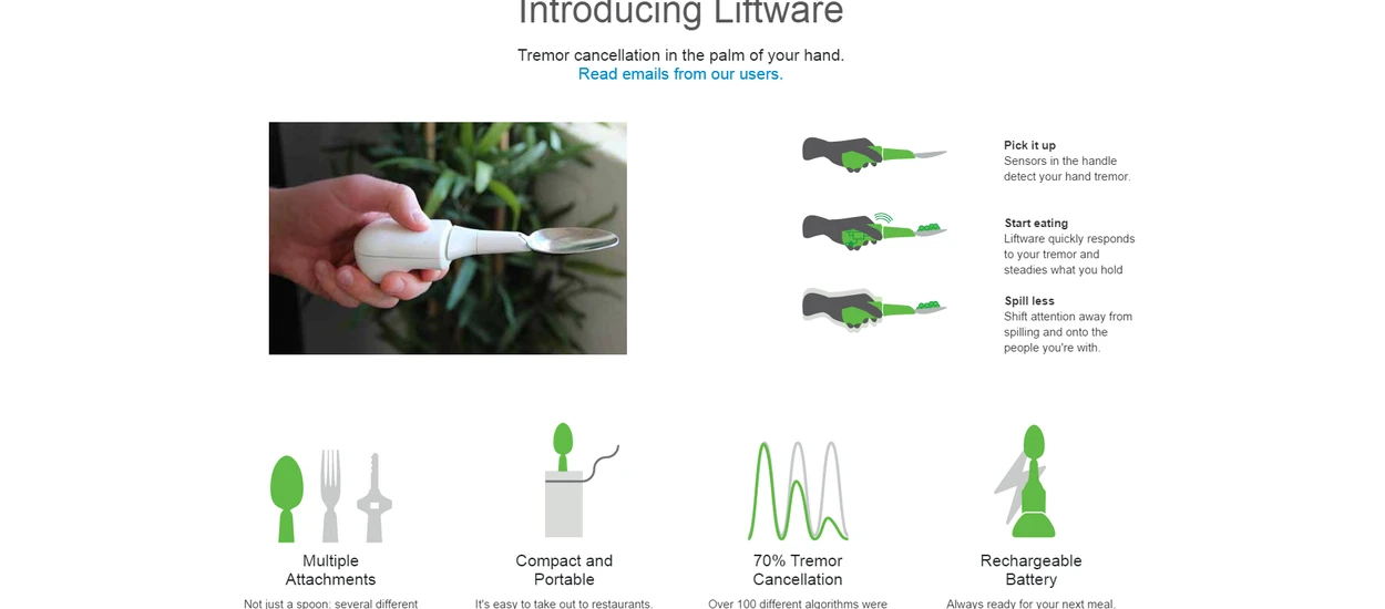 Google kupił producenta inteligentnej łyżki, przeznaczonej dla ludzi z chorobą Parkinsona