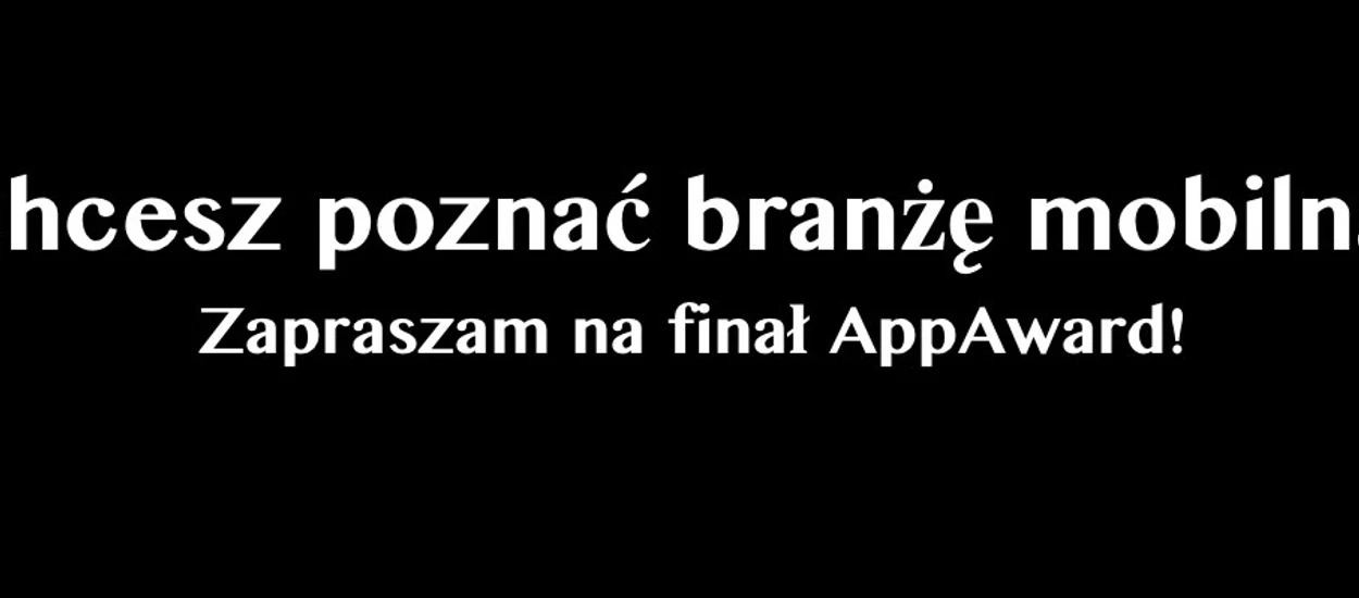 Ostatni dzień głosowania w AppAward! 