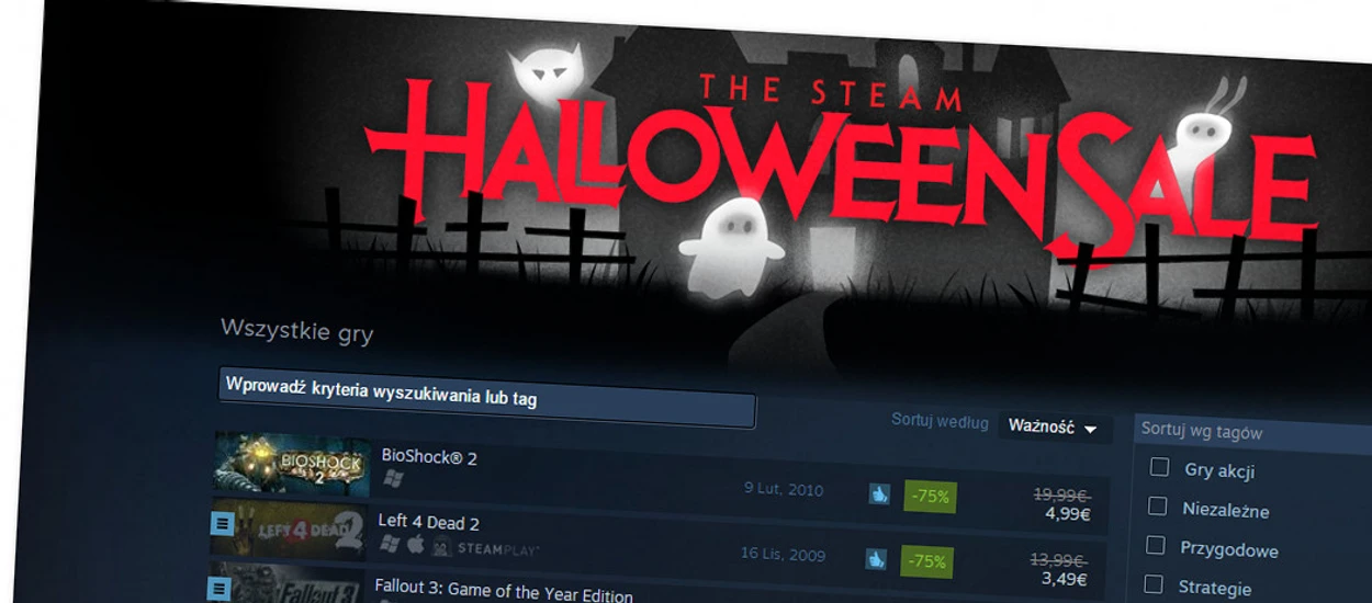 Steam znów spustoszy Wasze portfele. Wybieramy najciekawsze halloweenowe promocje