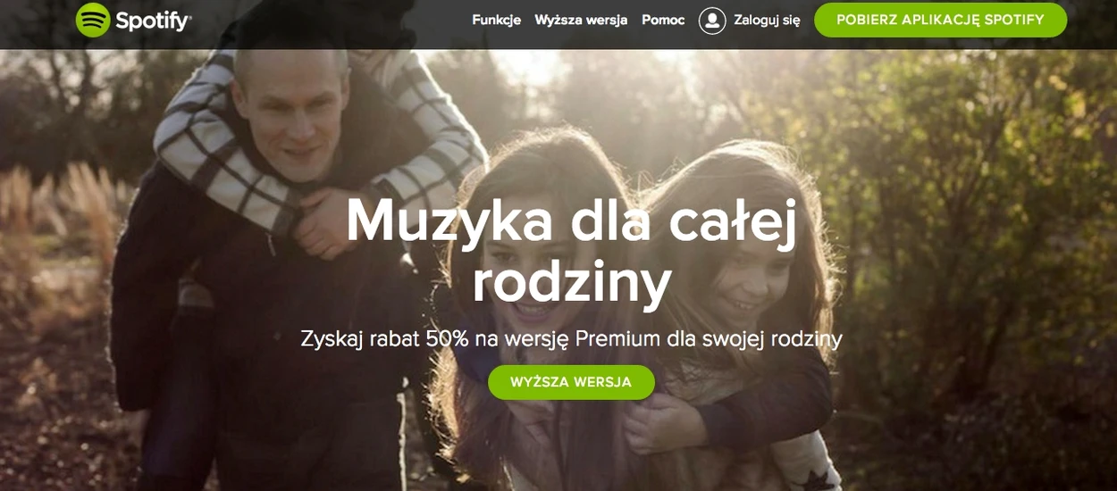 To już oficjalne: Spotify Family rusza w Polsce