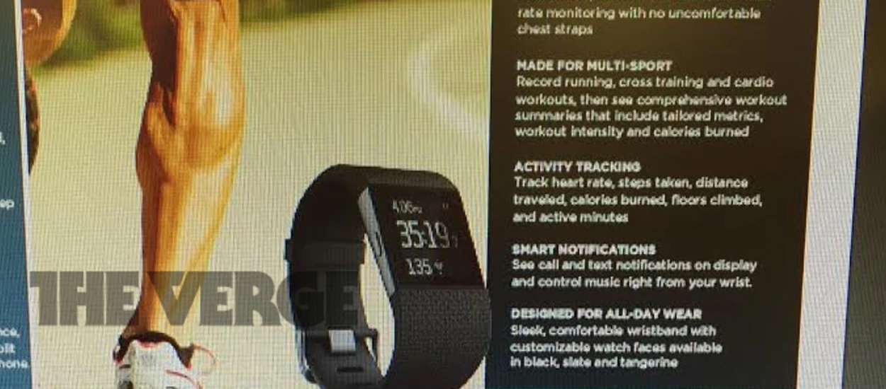 Opaska? Smartwatch? Fitbit Surge łączy jedno z drugim