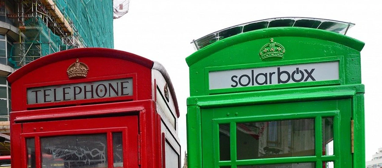 Solarbox, czyli prąd z budki telefonicznej