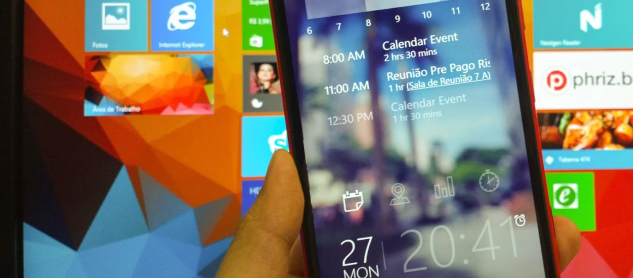 Pamiętacie Live Lock Screen dla Windows Phone? Jest coś lepszego, ale...