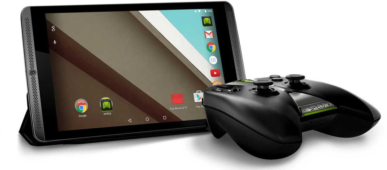 Tablet Nvidia Shield z aktualizacją do Androida 5.0 i darmowym "Netfliksem dla gier" już w ten wtorek!