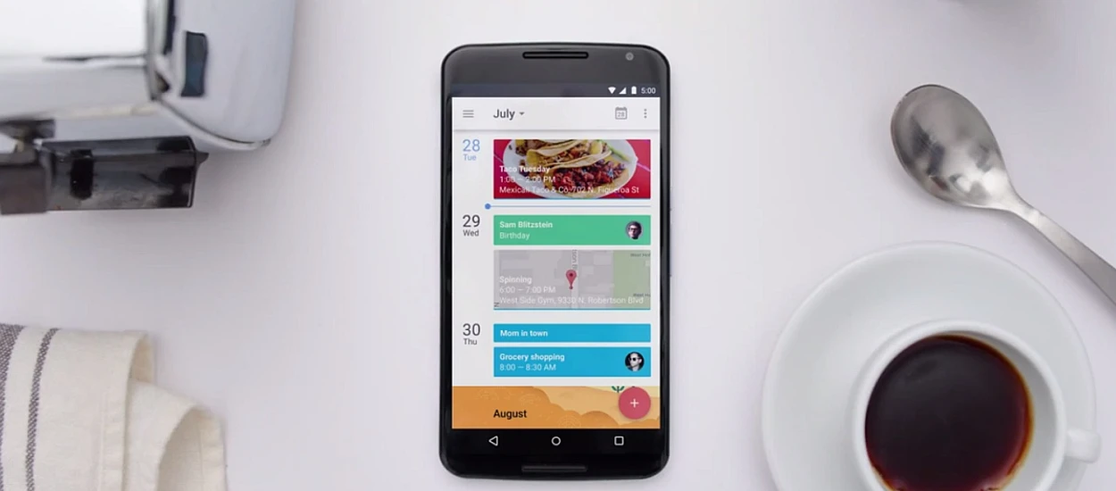 Możecie już pobrać nowy Kalendarz Google na Androida