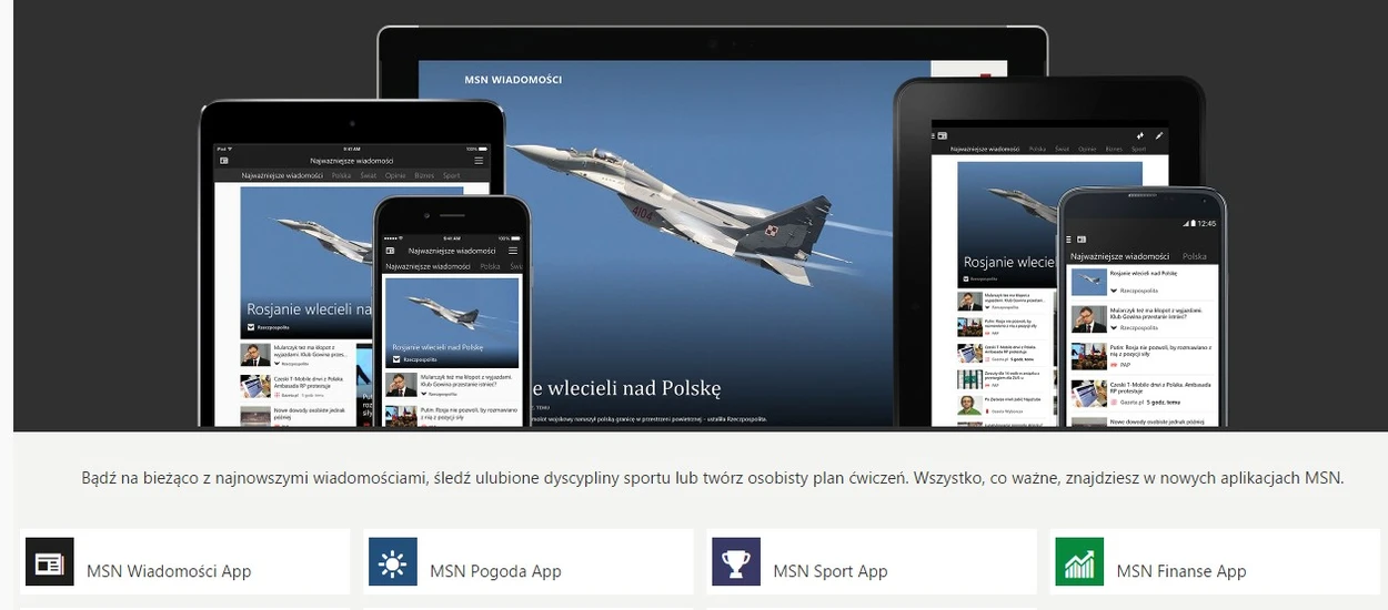 „MSN — to co najlepsze na dowolnym urządzeniu” – także w Polsce