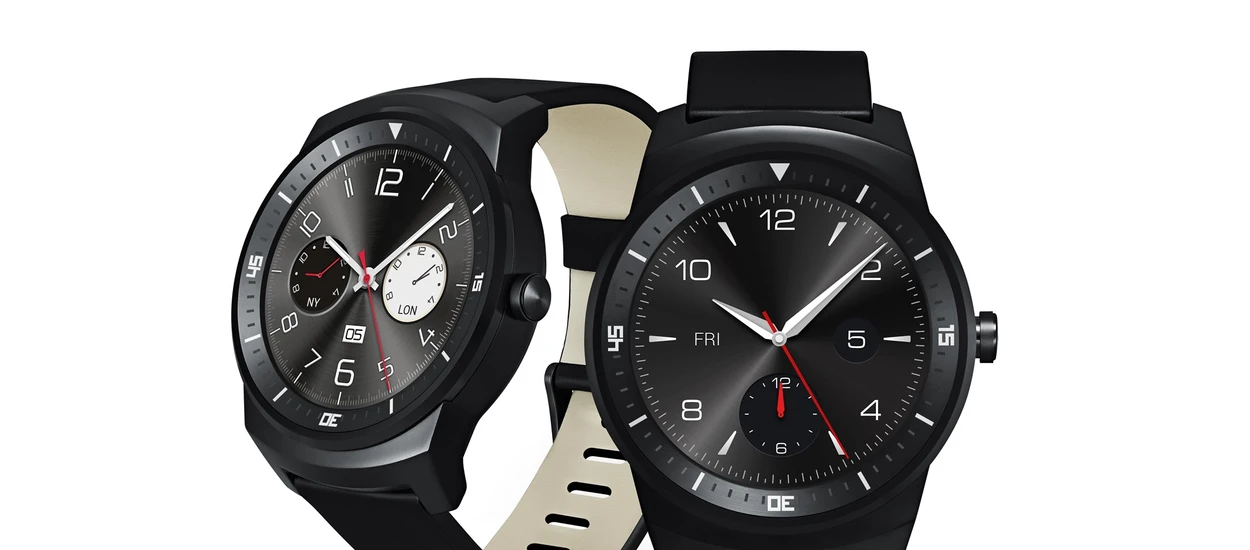 Zegarek LG G Watch R z Androidem Wear od jutra dostępny w Polsce!