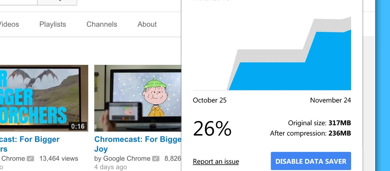 Desktopowy Chrome będzie kompresował dane - to bardzo dobra wiadomość