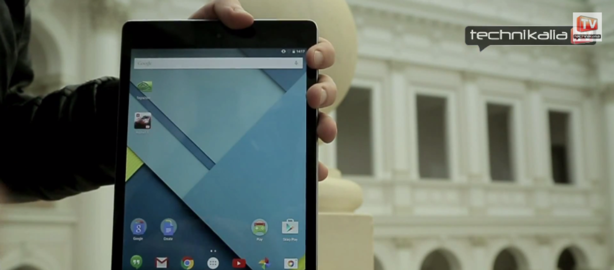 Wideo test: HTC Nexus 9 - tablet Google z Androidem 5.0 Lollipop