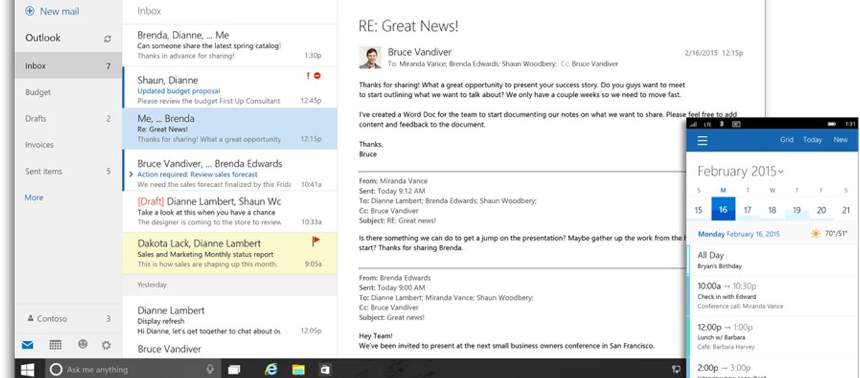 Office 2016 i Office for Windows 10 już za kilka miesięcy. Też za darmo