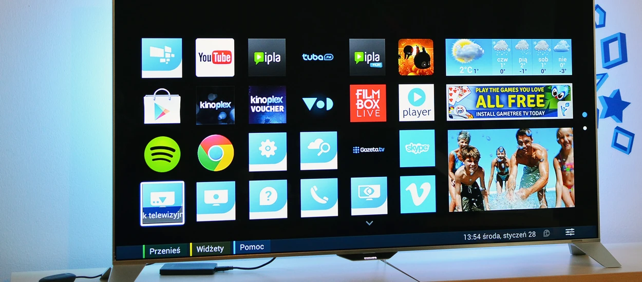 Sprawdzamy Androida na telewizorze Philips!