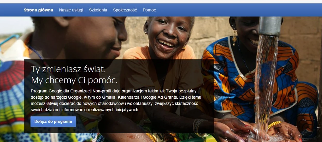 Google Apps i wiele więcej darmowe dla polskich organizacji non-profit