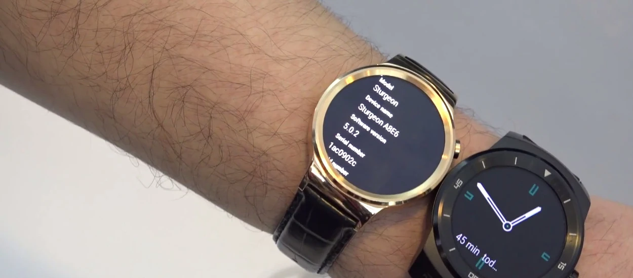 Opaska Talkband i piękny Huawei Watch w naszych dłoniach. Takich wearables jeszcze nie było!