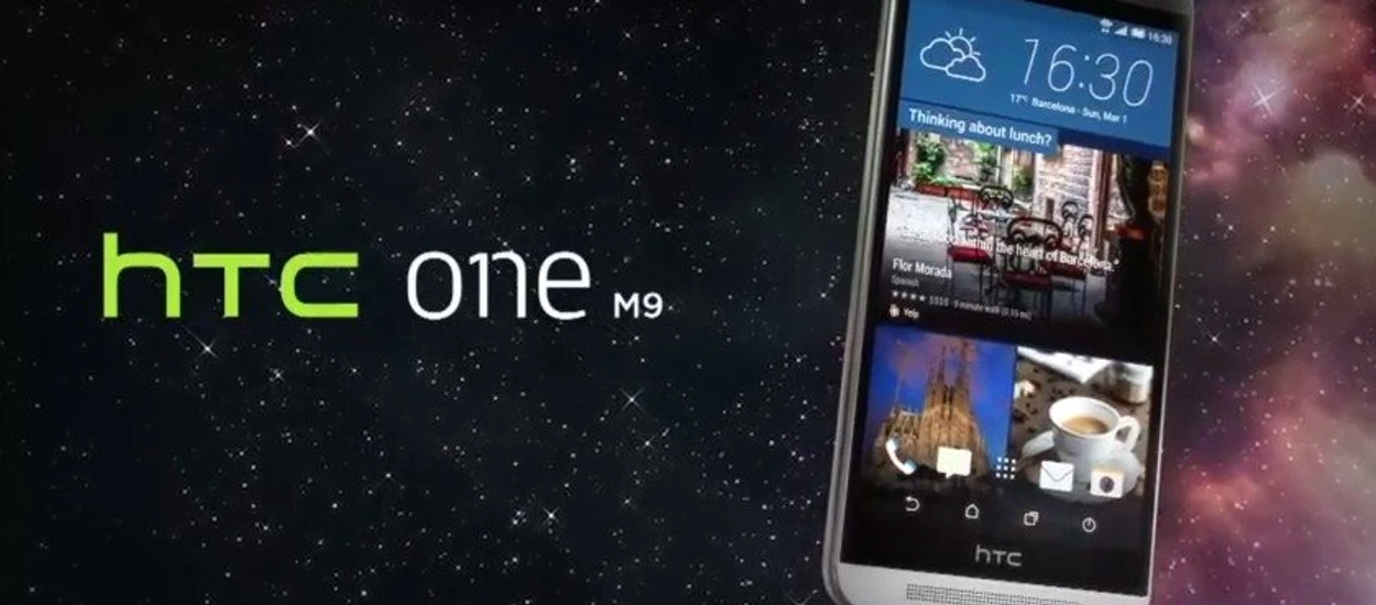 Oto nowy flagowiec HTC: One M9. Do tego urządzenia Grip i Vive