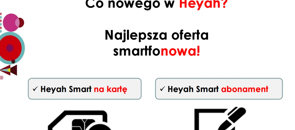 T-Mobile wprowadza dwie nowe oferty Heyah na kartę i na miesieczną umowę zupełnie jak nju mobile