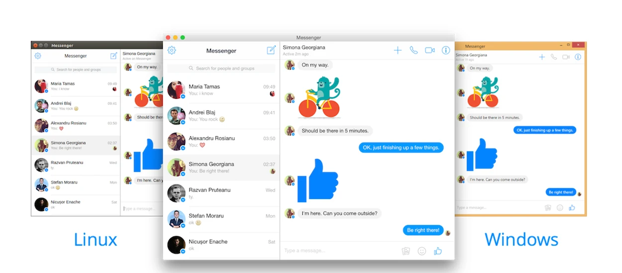 Aplikacja Messenger dla Windows, Mac i Linuksa musiała powstać i powstała