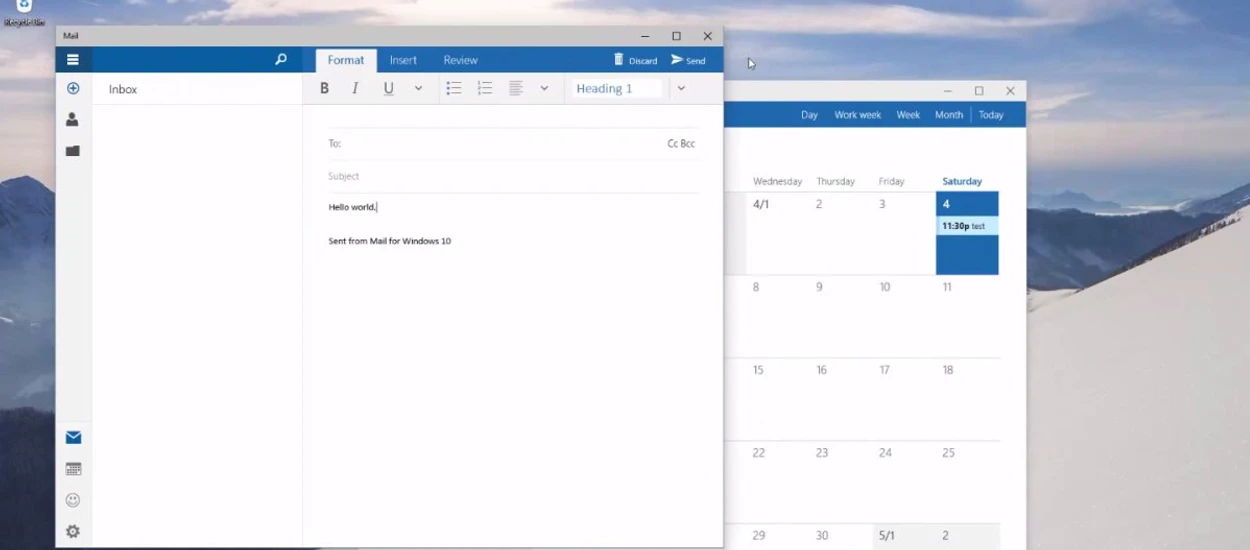 Microsoft uczy się na błędach - oto Poczta i Kalendarz dla Windows 10