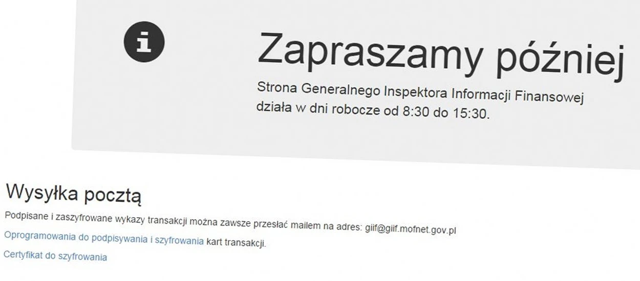 Czynne tylko w godzinach pracy i pod Internet Explorerem – tak w Polsce się robi strony www administracji publicznej [aktualizacja]