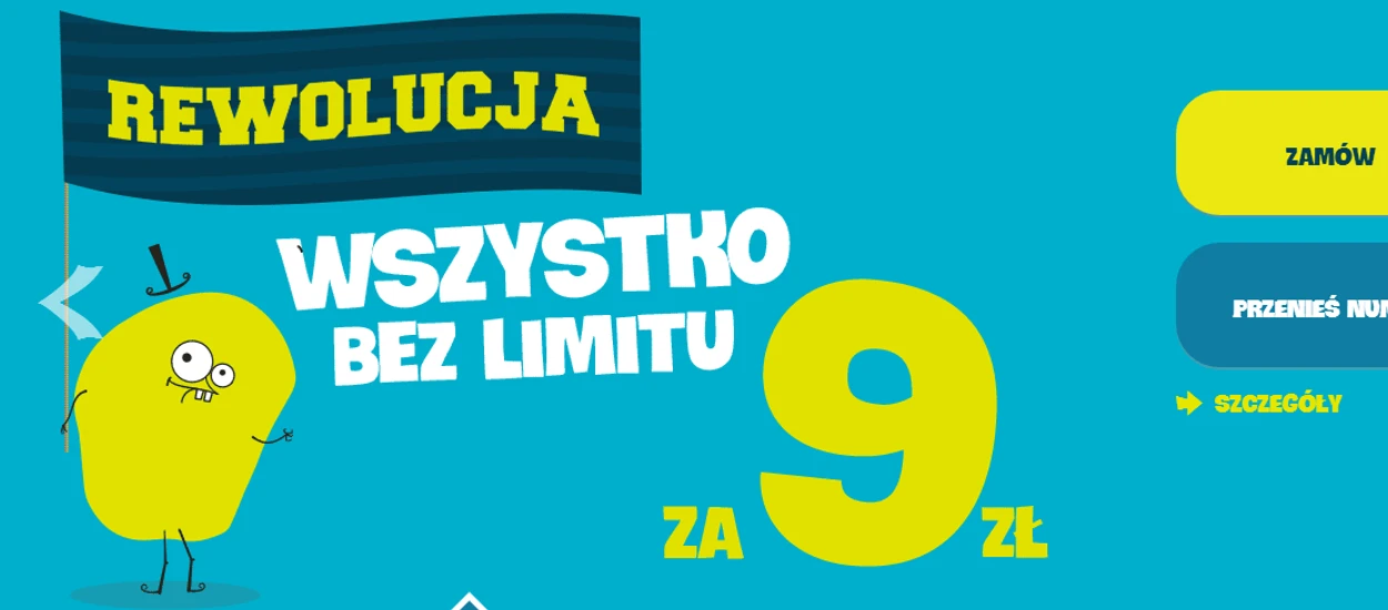 Kolejna rewolucja od Nju Mobile - 9 zł za wszystko na drugim numerze!