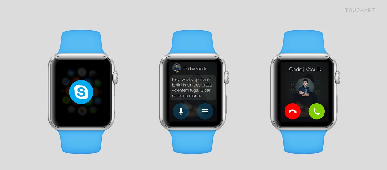 Skype na Apple Watch to jakiś żart?