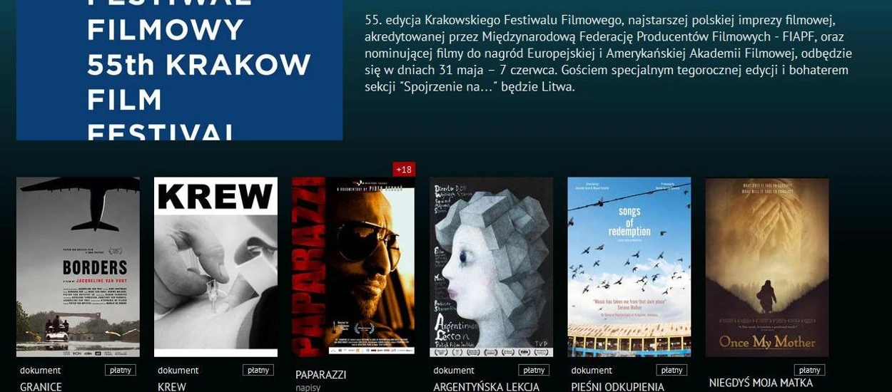 Szukacie dobrych filmów? Mam propozycję. Darmową!