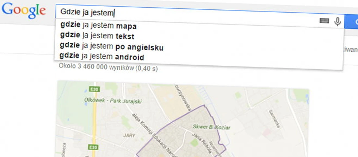 Wyszukiwarka Google wie gdzie jesteś i potrafi to w niesamowity sposób wykorzystać