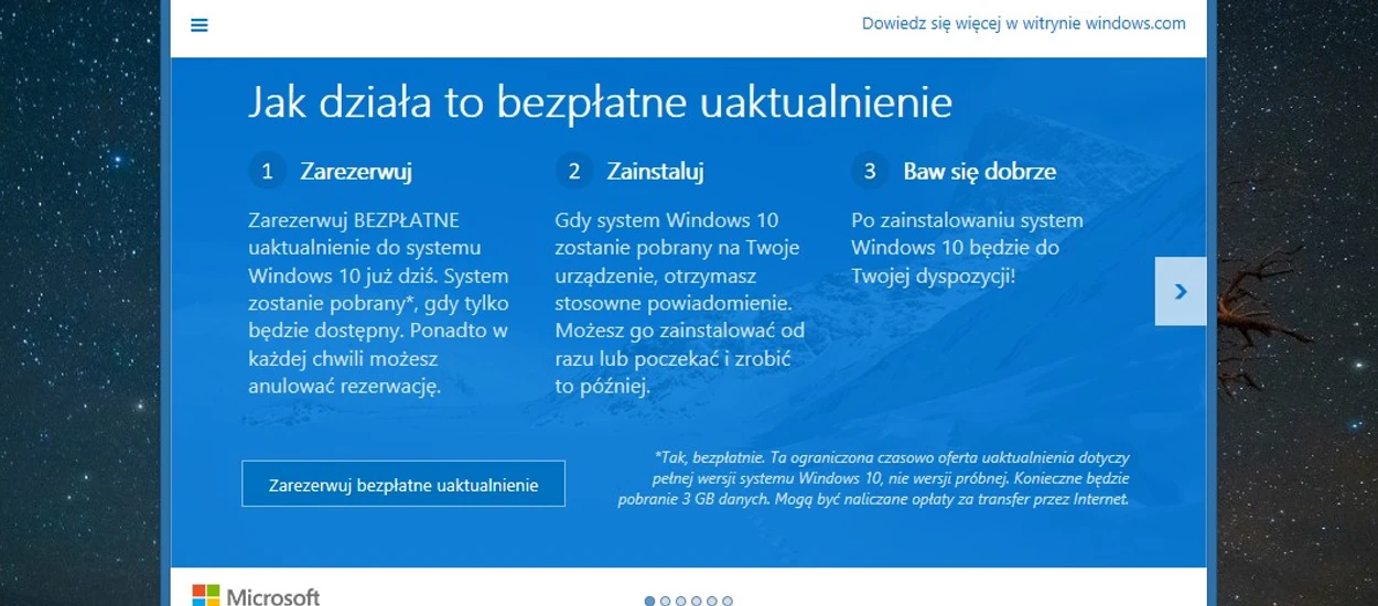 Windows 10 już 29 lipca. Wiemy jak będzie przebiegał proces darmowej aktualizacji do Windows 10