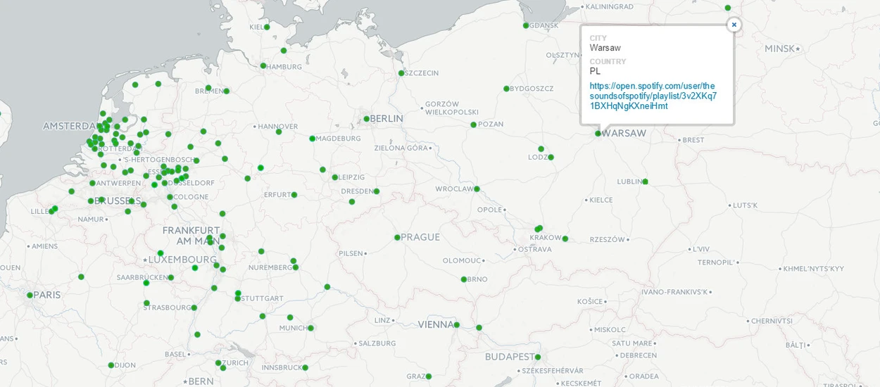 Czego Polska słucha na Spotify? Oto playlisty dla poszczególnych miast