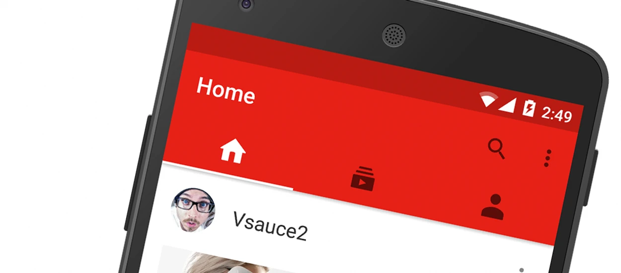 YouTube dla Androida z nowym interfejsem. Wideo na mobile ma się lepiej niż kiedykolwiek