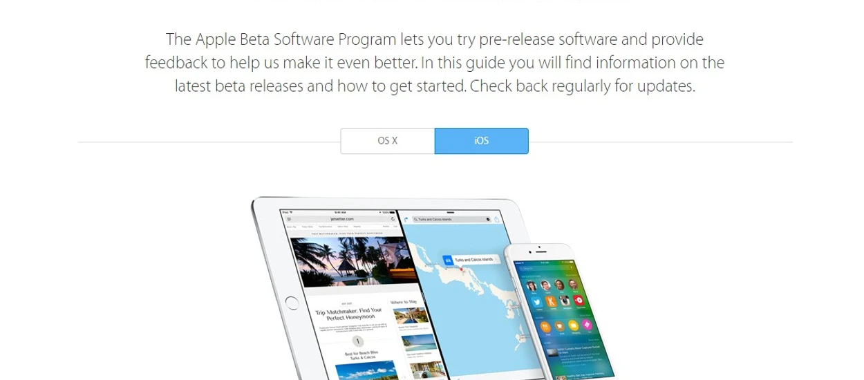 Możecie już testować publiczną betę iOS9. Moim zdaniem warto