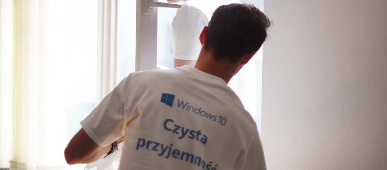 Microsoft przyszedł do naszego biura, umył nam okna i opowiedział o Windowsie 10