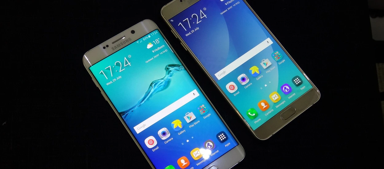 Galaxy Note 5 i Galaxy S6 Edge Plus – premiera dużych smartfonów Samsunga. Wiemy już wszystko!