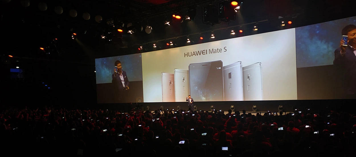 [IFA 2015] Oto Huawei Mate S z niesamowitym ekranem Force Touch i nowym czytnikiem linii papilarnych