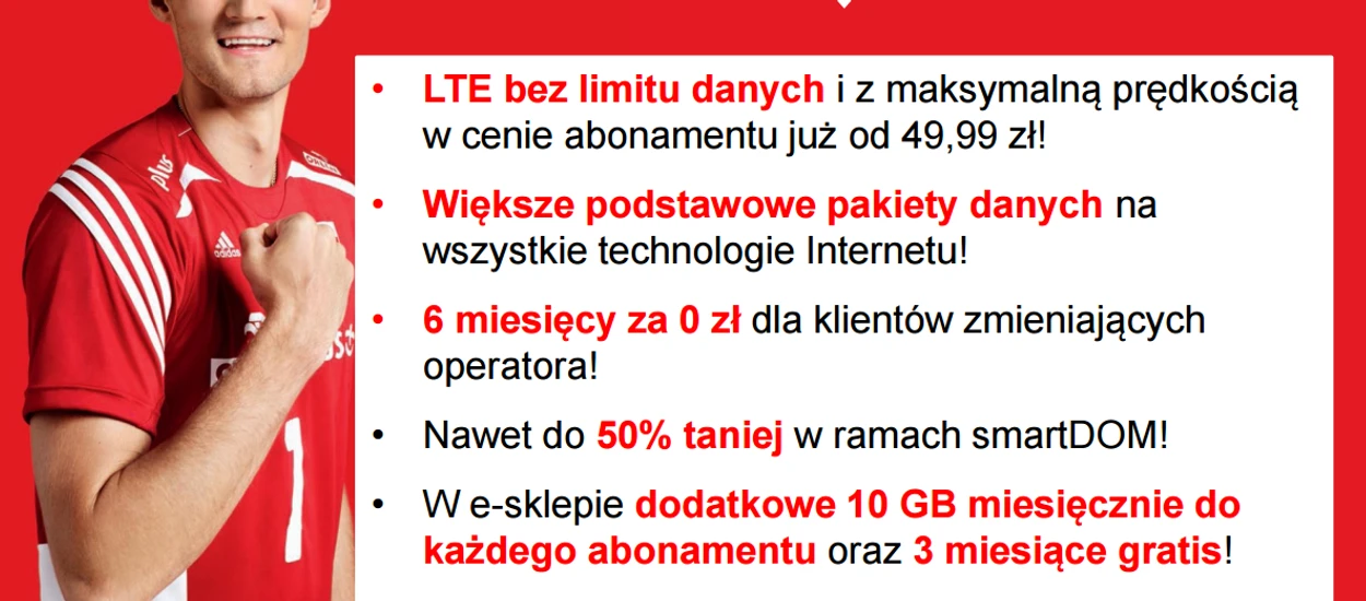 Nowa oferta internetu mobilnego JA+ POWER LTE 2.0 – LTE „bez limitu” już od 49,99 zł