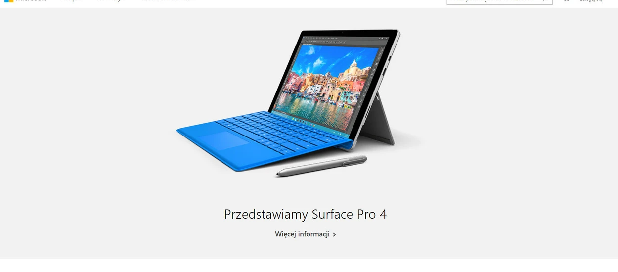 Surface Pro 4 wyceniony na polskiej stronie www Microsoftu. To oznacza, że…