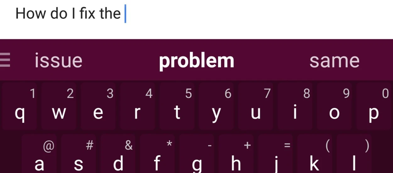 Klawiatura SwiftKey staje się przerażająco inteligentna [prasówka]