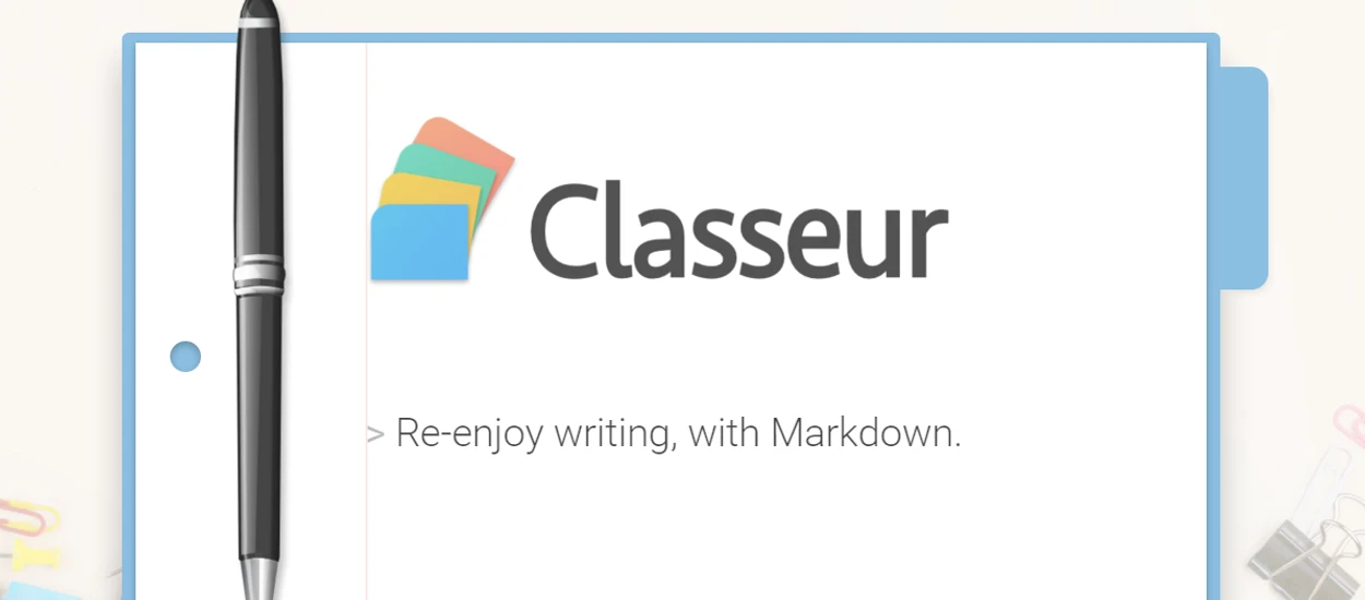Prosty, szybki i przyjemny edytor markdown - oto Classeur