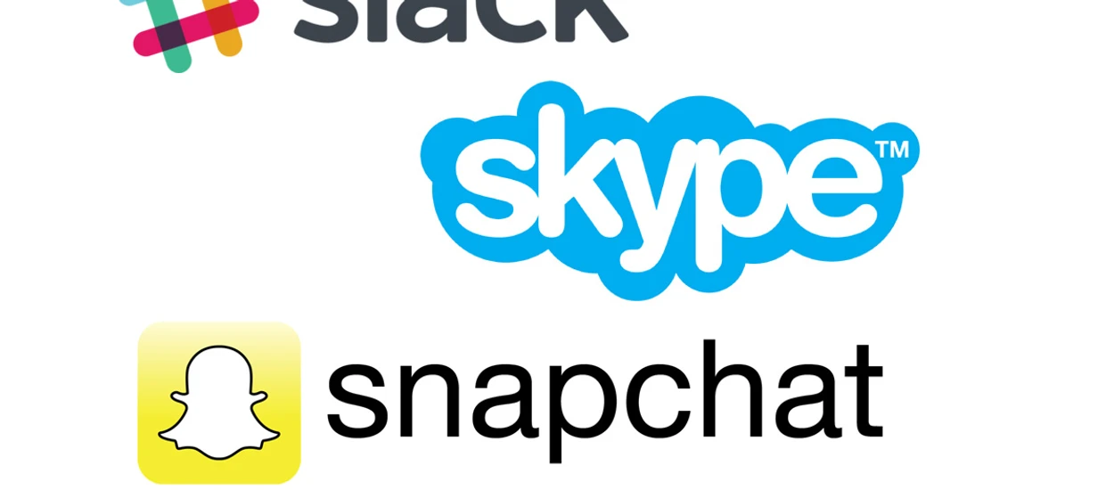 Slack, Snapchat i Skype z nowościami