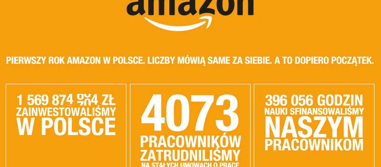 Amazon próbuje ocieplić swój wizerunek w Polsce. Będzie jednak trudno odciąć się od oskarżeń o wyzysk