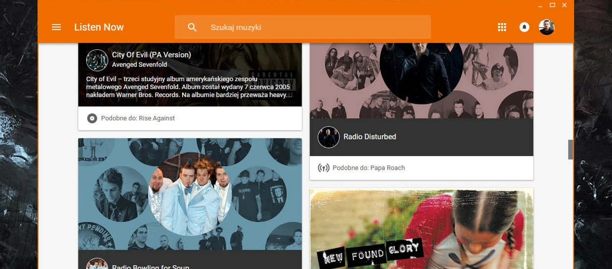 Oto nieoficjalna aplikacja Google Music na Windows, z której aż chce się korzystać