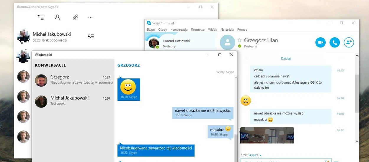 Nowoczesny Skype? Nie, dziękuję