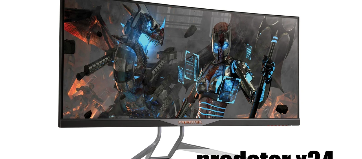 Ogromna bestia na biurku - Predator X34