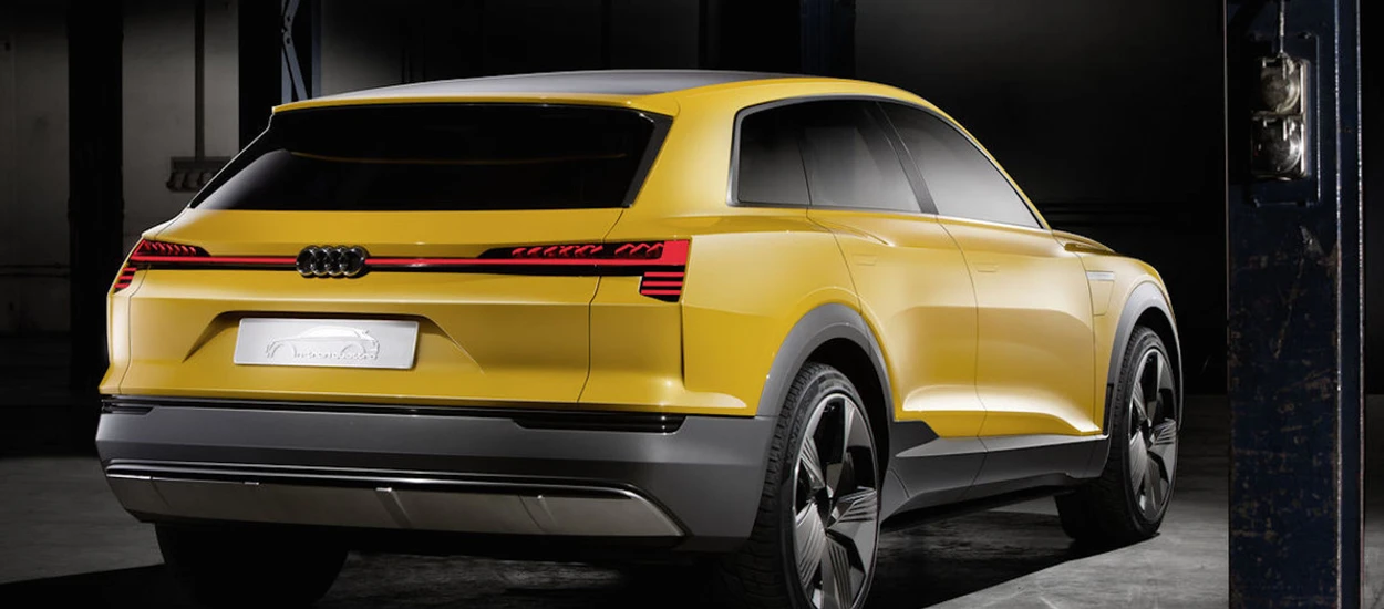 Audi prezentuje koncept futurystycznego modelu h-tron napędzanego wodorem [prasówka]